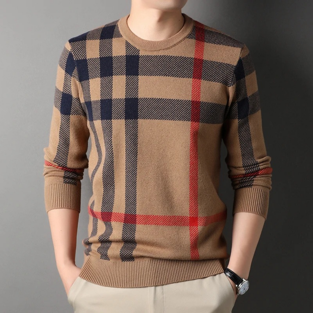 Anthony | Lässiger Pullover mit Rundhalsausschnitt