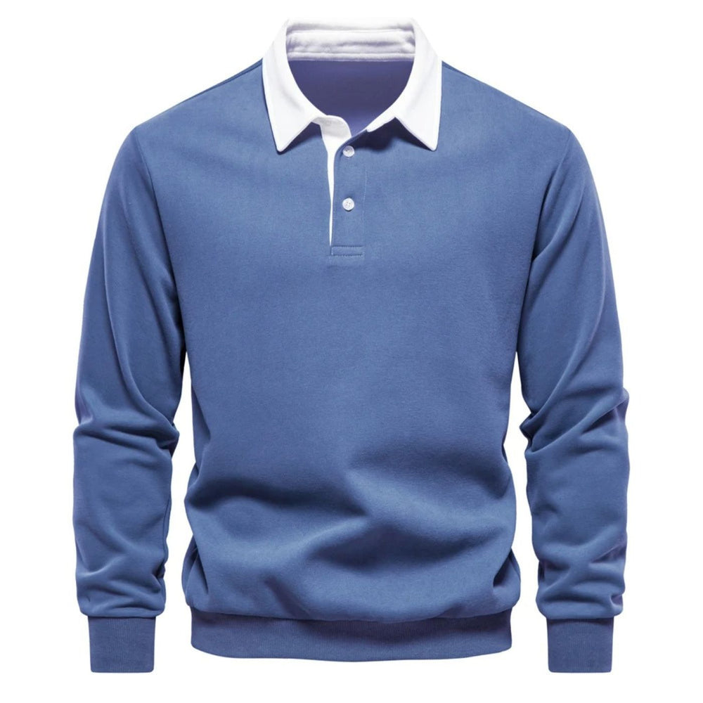 Randall | Lässiger Pullover mit Kragen